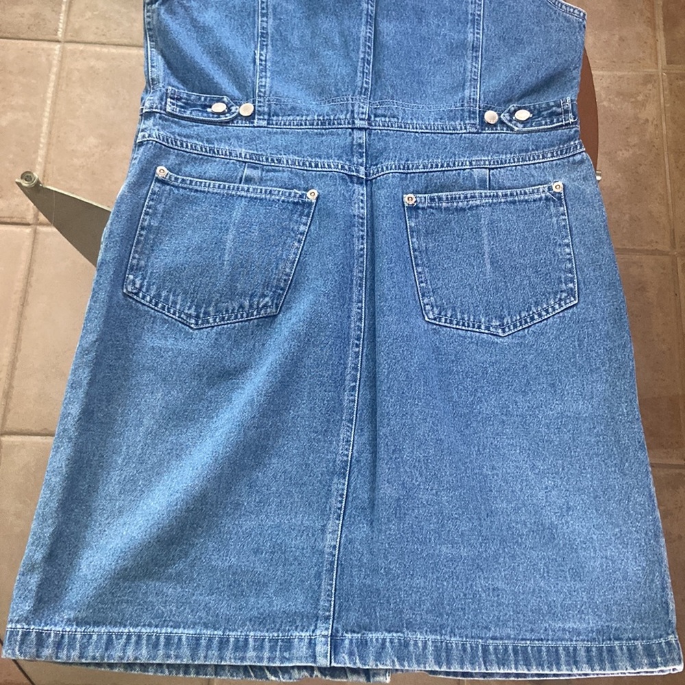 Vtg St. John’s Bay denim dress - Picture 7 of 10